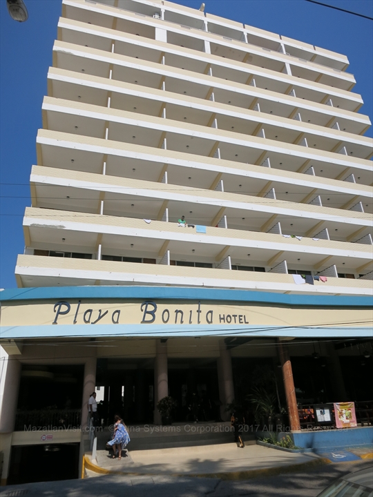 Hotel Playa Bonita in Mazatlán, Sinaloa, Mexico