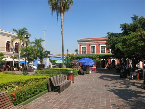 Plaza Machado in Mazatlán, Sinaloa, Mexico