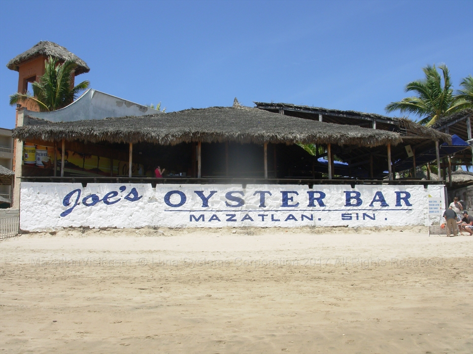 Joe's Oyster Bar in Mazatlán, Sinaloa, Mexico