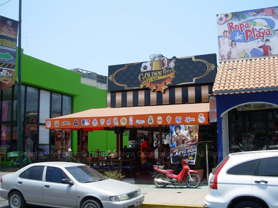 Golden Star Restaurant and Sports Bar in Mazatlán, Sinaloa, Mexico
