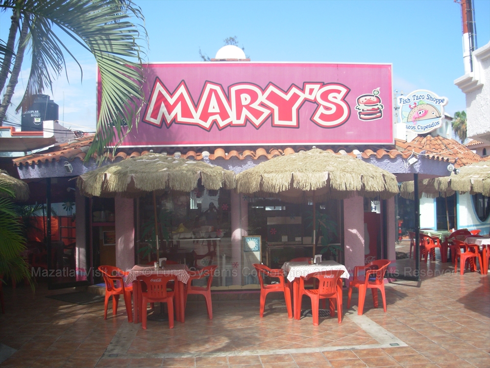 Mary's Sandwich Shoppe in Mazatlán, Sinaloa, Mexico