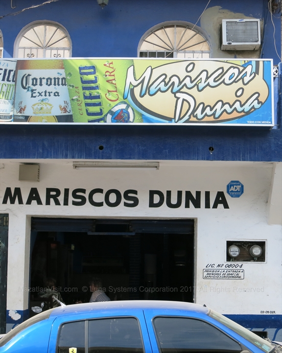 Mariscos Dunia in Mazatlán, Sinaloa, Mexico