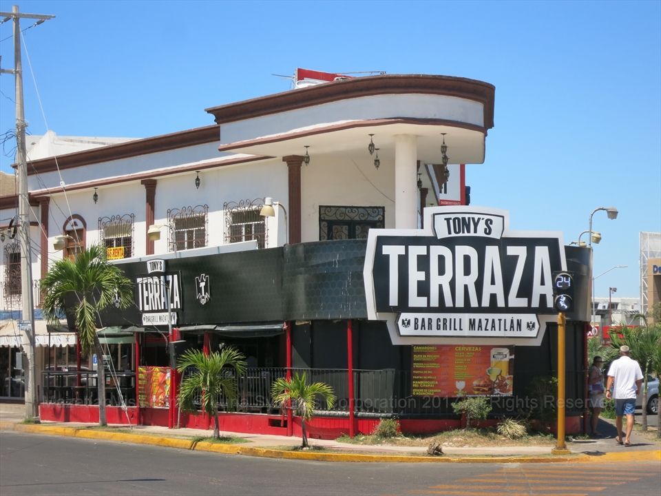 Tony's Terraza in Mazatlán, Sinaloa, Mexico