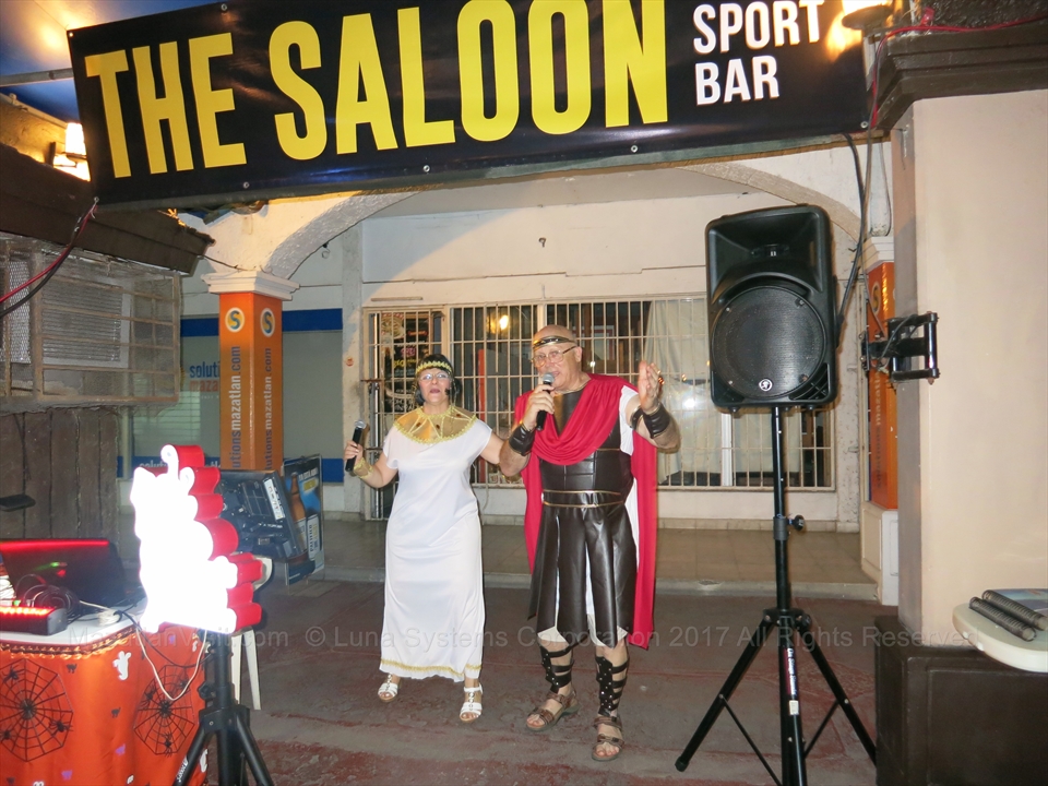 Halloween party at the Saloon in Mazatlán, Sinaloa, Mexico