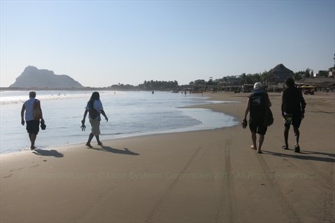 Stone Island in Mazatlán