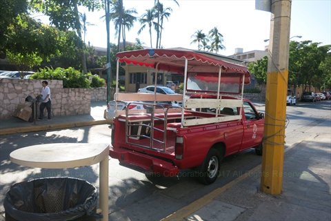 Auriga taxi in Mazatlán