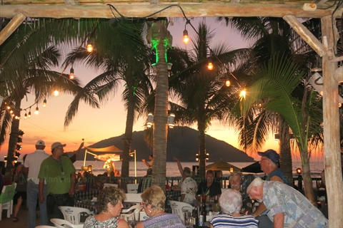 Diego's Beach and Grill Restaurant in Mazatlán, Sinaloa, Mexico