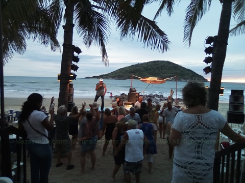 Diego's Beach and Grill in Mazatlán, Sinaloa, Mexico