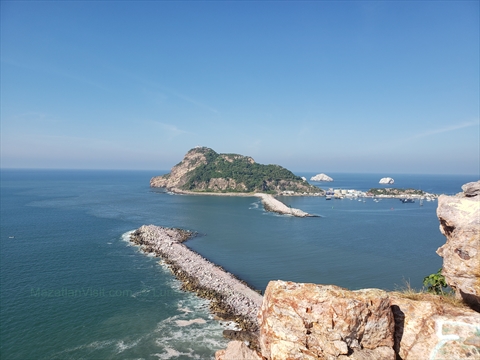 view of El Faro from top of Goat Hill in Mazatlán, Sinaloa, Mexico