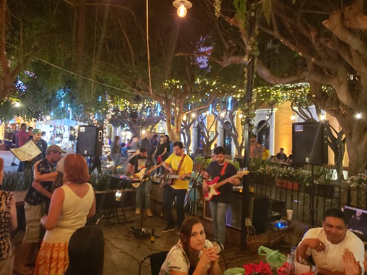 Plaza Machado in Mazatlán, Sinaloa, Mexico