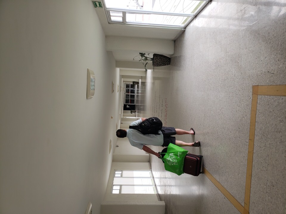 hallway at airport in Mazatlán, Sinaloa, Mexico