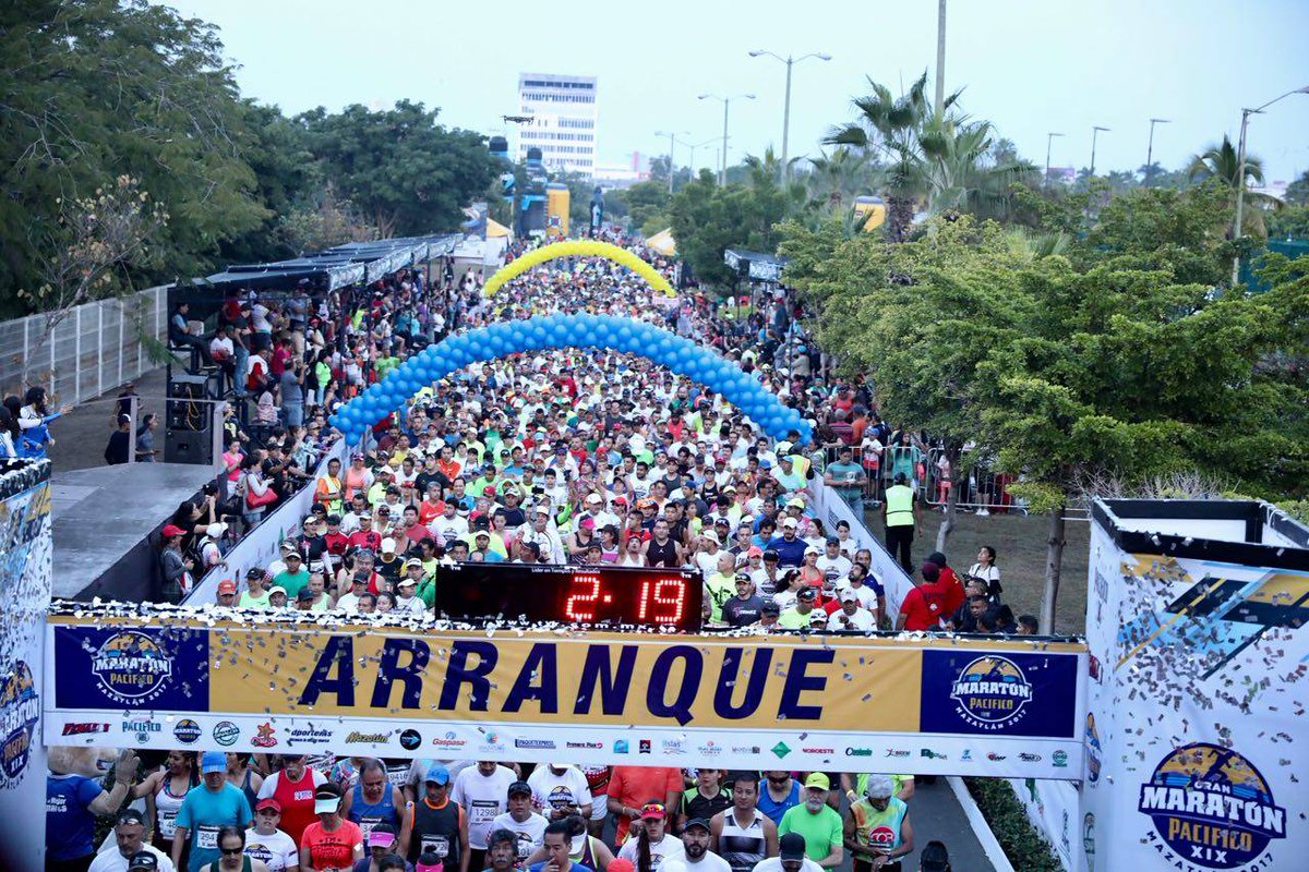 Great Pacific Marathon in Mazatlán, Sinaloa, Mexico