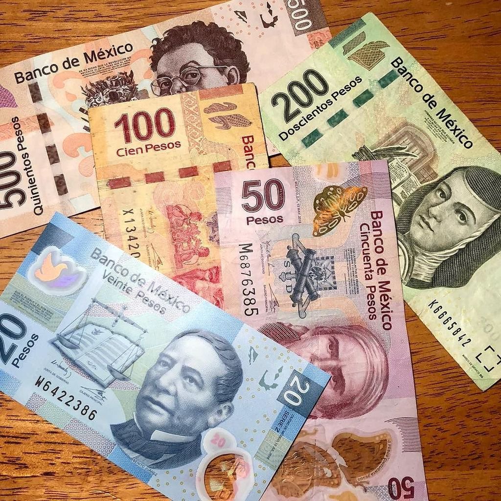 money in Mazatlan, Sinaloa, Mexico