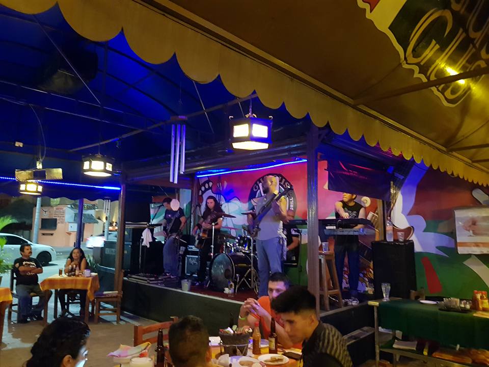 Kannon at Gus y Gus Restaurant in Mazatlán, Sinaloa, Mexico