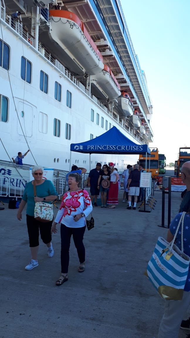 Mazatlán Cruise Ship Terminal in Mazatlán, Sinaloa, Mexico