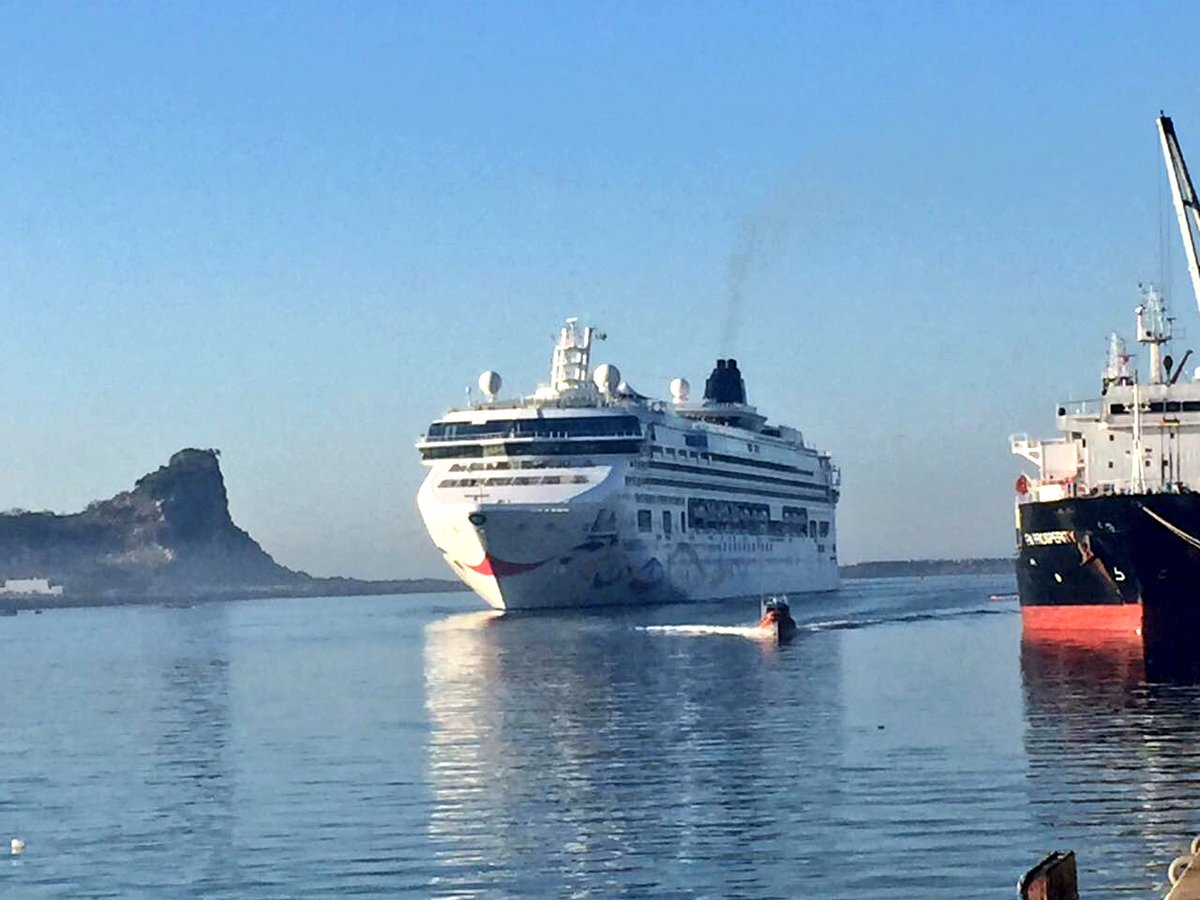 Cruise Ship in Mazatlán, Sinaloa, Mexico