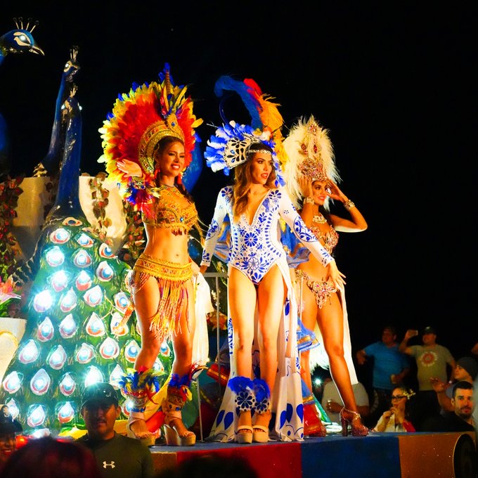 Carnival parade float in Mazatlán, Sinaloa, Mexico