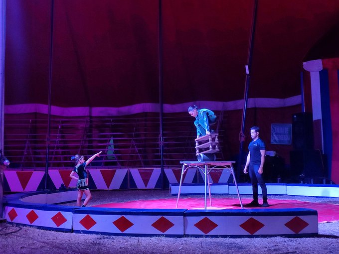 Circus in Mazatlán, Sinaloa, Mexico