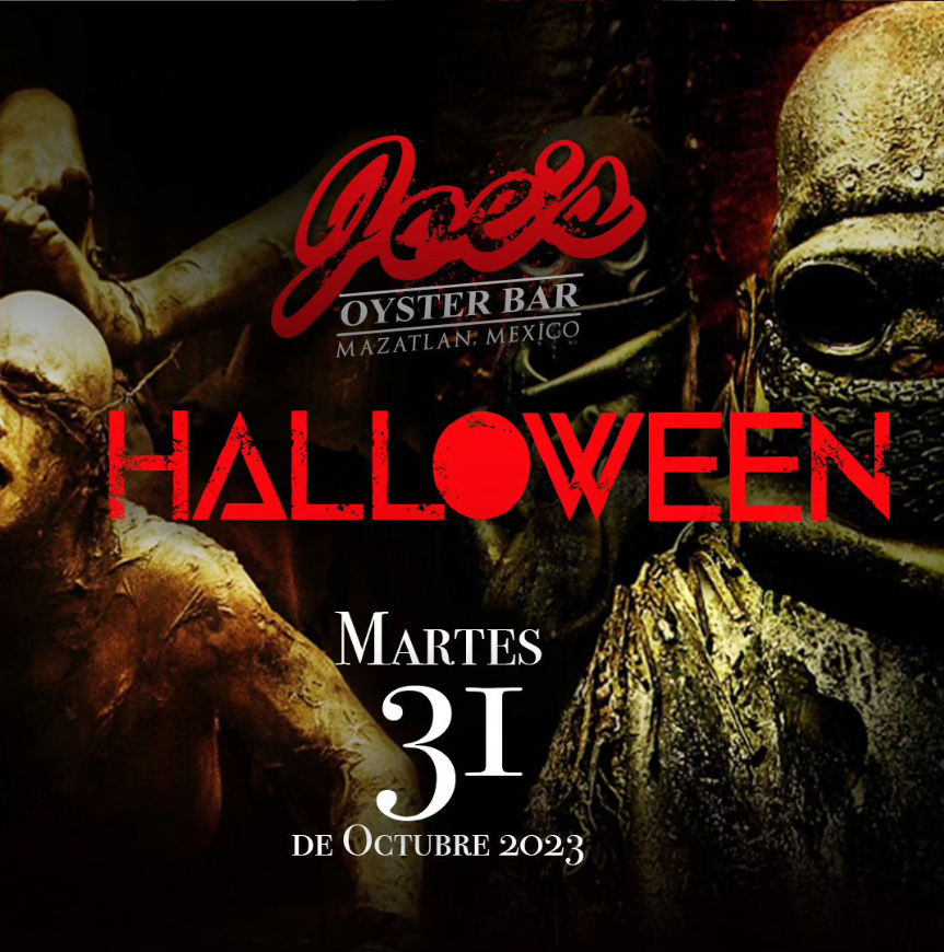2023 Halloween Party at Joe's Oyster Bar in Mazatlán, Sinaloa, Mexico