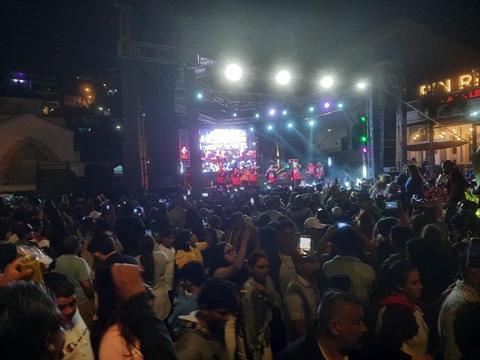 Carnival Street Party in Mazatlán, Sinaloa, Mexico