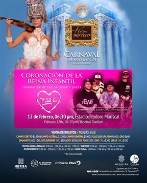 Coronation of the Children's Queen in Mazatlán, Sinaloa, Mexico