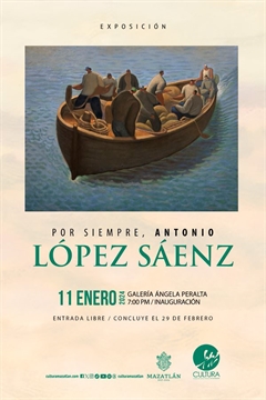 Forever López Saenz Art Exhibit in Mazatlán, Sinaloa, Mexico
