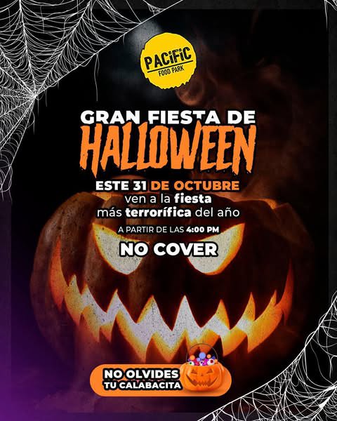 2025 Halloween Party at Pacific Food Park in Mazatlán, Sinaloa, Mexico
