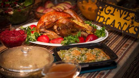 Turkey Dinner in Mazatlán, Sinaloa, Mexico