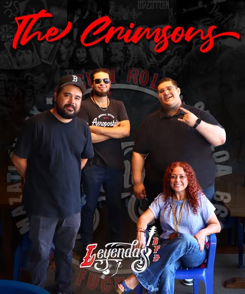 Crimsons Band in Mazatlán, Sinaloa, Mexico