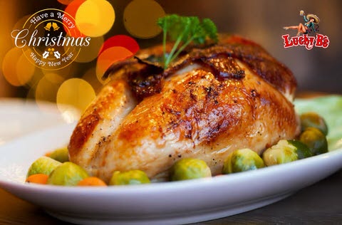 Christmas Dinner at Lucky B's in Mazatlán, Sinaloa, Mexico