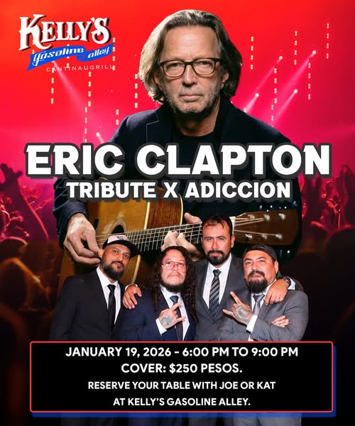 Eric Clapton Tribute in Mazatlán, Sinaloa, Mexico