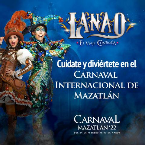 Mazatlán Carnival 2022, Sinaloa, Mexico