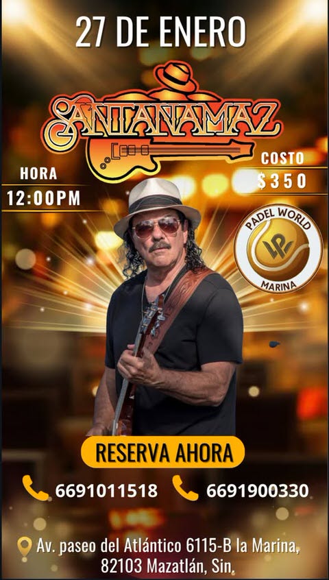 SantanaMaz in Mazatlán, Sinaloa, Mexico