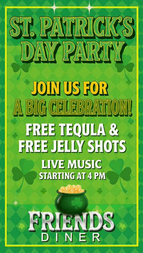 St. Patricks day at Friends Diner in Mazatlán, Sinaloa, Mexico