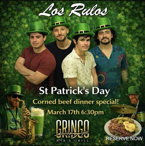 St. Patricks day at Gringo Lingo in Mazatlán, Sinaloa, Mexico