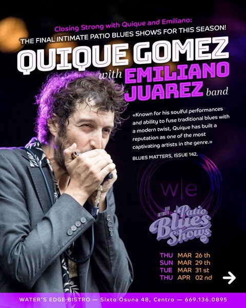 Patio Blues Shows in Mazatlán, Sinaloa, Mexico