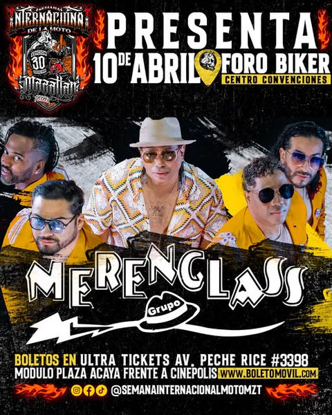 2026 Mazatlán International Motorcycle Week Concerts in Mazatlán, Sinaloa, Mexico