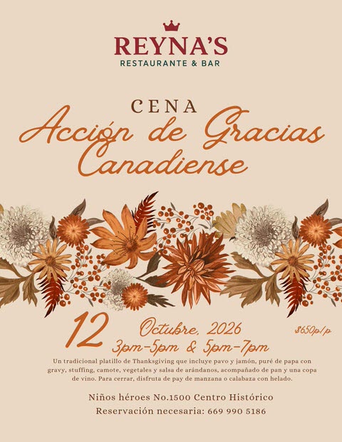 Reyna's Canadian Thankgiving